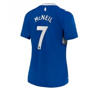 Everton Dwight McNeil #7 Fotballklær Hjemmedrakt Dame 2022-23 Kortermet